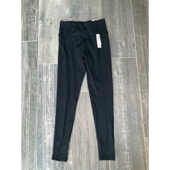 Victoria's Secret FLOW ON POINT Pocket Yoga Sport LEGGING PANTS NEW size 4 - Picture 1 of 4
